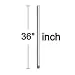 Fanimation DR1-36SN Downrod, 36-Inch x 1 Inch, Satin Nickel