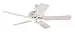 Hunter 23566 Sea Air 52-Inch 5 White Plastic Blades Ceiling Fan, White