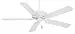 Casablanca 55000 Ainsworth 60-Inch 5-Blade Ceiling Fan, Cottage White with Cottage White Blades