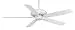 Casablanca C31U11B Holliston DC 60-Inch Ceiling Fan, Snow White with Matte Snow White Blades