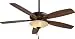Minka-Aire F522-ORB/TS Minka Aire Three Light Ceiling Fan, Oil Rubbed Bronze/Tea Stain