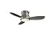 Minka-Aire F518-BN 44-inch Concept II Flush Mount Ceiling Fan, Brushed Nickel with Silver Blades