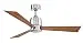 Fanimation FP4620PN Zonix 3-Blade Ceiling Fan with Cherry/Walnut Blades, 54-Inch, Polished Nickel