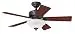 Hunter 52082 Auberville Ii 44-Inch New Bronze Fan with Light Kit