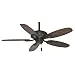 Casablanca Fan Company 53195 Fordham 44-Inch Brushed Cocoa Ceiling Fan with Five Distressed Walnut Blades