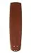 Emerson B77WA Hand Carved Wood Blades, 22-Inch Long, 6.5-Inch Wide, Walnut, Set of 5