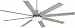 Minka Aire F888-BNW One Light Brushed Nickel Wet Ceiling Fan