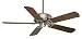 Casablanca 59511 Panama DC 54-Inch 5-Blade Ceiling Fan, Brushed Nickel with Walnut/Burnt Walnut Blades