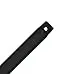 Hunter 25149 60-Inch Standard Extension Downrod, Black