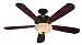 Hunter 21711 Grant Park 60' 5 Blade Ceiling Fan - Blades and Light Kit Included, New Bronze