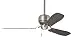 Casablanca 59501 Tribeca 52-Inch 3-Blade Ceiling Fan, Brushed Nickel with Burnt Walnut/Walnut Blades