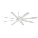 Minka Aire F888-WHF One Light Flat White Ceiling Fan