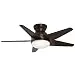 Casablanca 59020 Isotope 44-Inch Ceiling Fan with Five Espresso Blades, Wall Control and Light, Brushed Cocoa