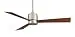Fanimation FP4620SN Zonix Fan with Cherry/Walnut Blade, Satin Nickel