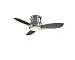 Minka-Aire F518-BN 44-inch Concept II Flush Mount Ceiling Fan, Brushed Nickel with Silver Blades