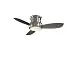 Minka-Aire F519-BN 52-inch Concept II Flush Mount Ceiling Fan, Brushed Nickel with Silver Blades