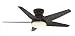 Casablanca 59023 Isotope 52-Inch 5-Blade Single Light Ceiling Fan, Brushed Cocoa with Espresso Blades and Cased White Glass Bowl Light