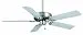 Casablanca Fan Company 84U45D Four Seasons III 52-Inch Ceiling Fan, Brushed Nickel Finish with Reversible Platinum/ Cherrywood Blades