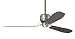 Casablanca 59504 Tribeca 60-Inch 3-Blade Ceiling Fan with Reversible Walnut/Burnt Walnut Blades and Included Remote, Brushed Nickel