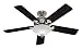 Hunter 21433 52' The Sonora Energy Star Ceiling Fan, Blades and Light Included, Antique Pewter