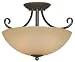 Hardware House 543769 Berkshire 14-1/2-Inch by 10-Inch Ceiling Light Fixture, Classic Bronze