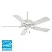 Hunter H55012 54 in. White UL Damp Rated Outdoor Ceiling Fan