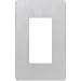 Lutron CW-1-SS 1-Gang Claro Wall Plate, Stainless Steel