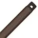 Hunter 22711 12-Inch Original Extension Downrod, Chestnut Brown
