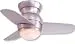 Minka Aire F510-BS One Light Brushed Steel Hugger Ceiling Fan