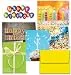 It's Your Birthday - Blank Cards - 36 Birthday Cards for $9.99 in 6 Different Designs, Yellow Envelopes Included.