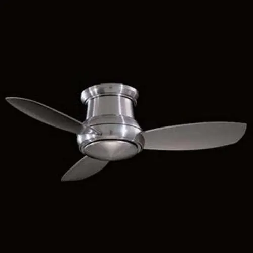 Minka-Aire-F519-BN-52-inch-Concept-II-Flush-Mount-Ceiling-Fan-Brushed-Nickel-with-Silver-Blades-1