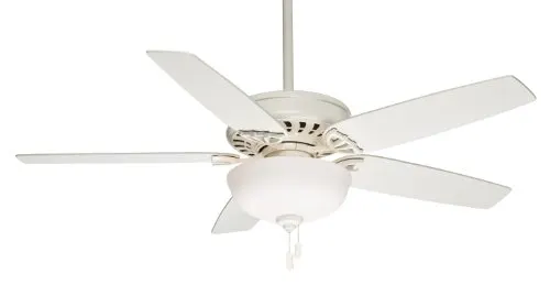 Casablanca-54022-Concentra-Gallery-54-Inch-5-Blade-Single-Light-Ceiling-Fan-Snow-White-with-Matte-Snow-White-Blades-and-Cased-White-Glass-Bowl-Light-0